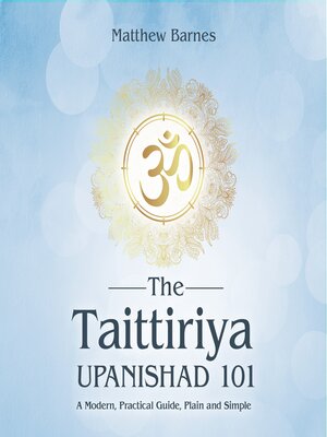 cover image of The Taittiriya Upanishad 101
